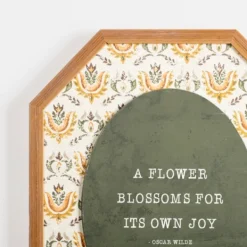 Wall Quotes & Signs-Kirkland's Home A Flower Blossoms Floral Wall Plaque Green/White