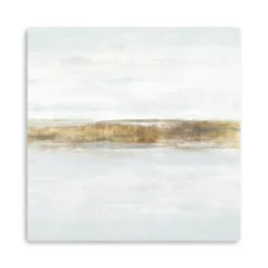 Canvas Art-Kirkland's Home A Quiet View Giclee Canvas Art Print, 40X40 In. White/Gold