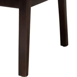 Dining Chairs-Kirkland's Home Abaca And Mahogany Dining Chair With Arms Brown/Tan/Ivory