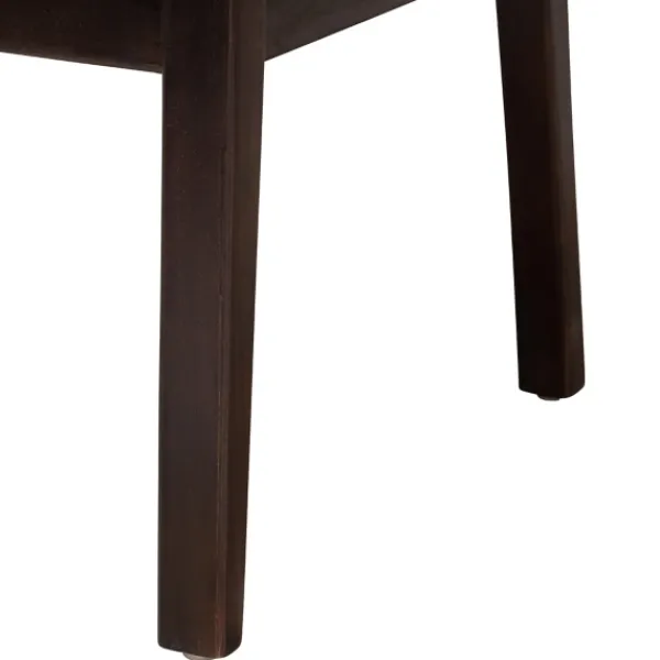 Dining Chairs-Kirkland's Home Abaca And Mahogany Dining Chair With Arms Brown/Tan/Ivory