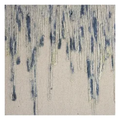 Pillows-Kirkland's Home Abstract Dripping Pillow Blue
