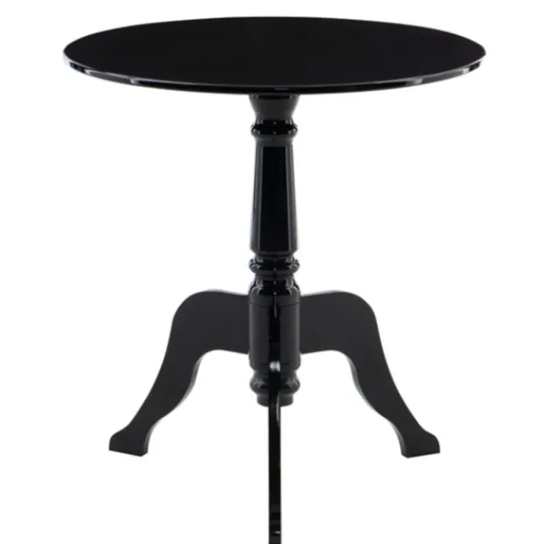 Accent & End Tables-Kirkland's Home Acrylic Tripod Spindle Side Table Black