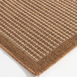 Outdoor Rugs-Kirkland's Home Adelaide Woven Outdoor Area Rug, 7X9 Brown