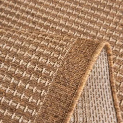 Outdoor Rugs-Kirkland's Home Adelaide Woven Outdoor Area Rug, 6X9 Brown