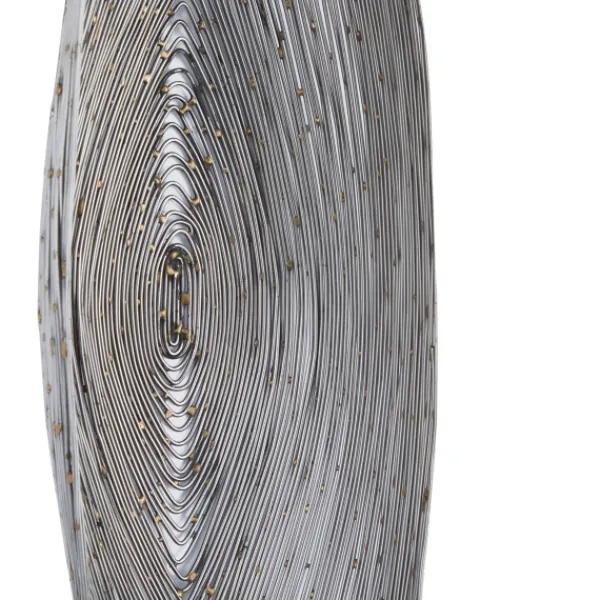 Sconces-Kirkland's Home Adrienne Steel Spiral Sconce Silver