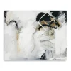 Canvas Art-Kirkland's Home Against All Odds Abstract Canvas Art Print White/Black/Gold