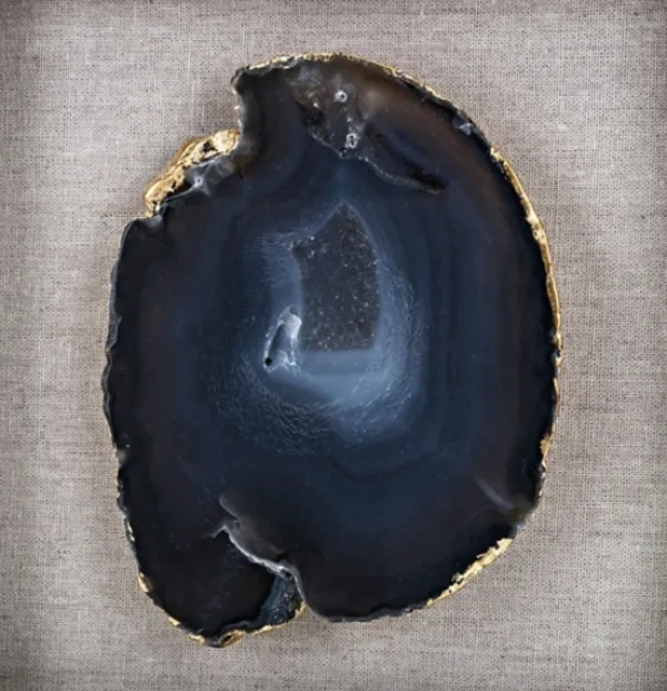 Wall Plaques-Kirkland's Home Agate Shadowbox Framed Wall Plaques, Set Of 2 Blue