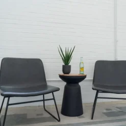Arrangements & Greenery-Kirkland's Home Agave Arrangement In Black Decorative Pot Green/Black