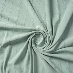 Blankets & Throws-Kirkland's Home Aloe Woven Stripes Cotton Throw Blue