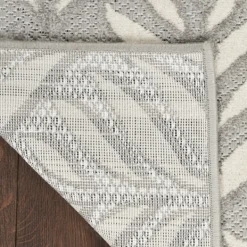 Outdoor Rugs-Kirkland's Home Aloha Ash Botanical Indoor/Outdoor Area Rug, 7X10 Green/White