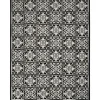 Outdoor Rugs-Kirkland's Home Aloha Black Geometric Indoor/Outdoor Area Rug, 5X7 Black/Gray
