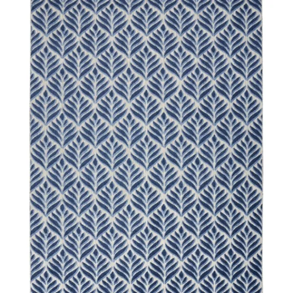Outdoor Rugs-Kirkland's Home Aloha Botanical Indoor/Outdoor Rug, 7X10 Blue
