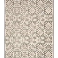 Outdoor Rugs-Kirkland's Home Aloha Ivory Geometric Indoor/Outdoor Rug, 9X12 Ivory/Gray