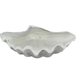 Decorative Bowls & Jars-Kirkland's Home Aluminum Seashell Bowl White