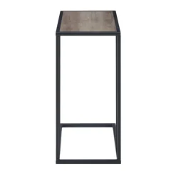 Accent & End Tables-Kirkland's Home And Black C-Table Gray