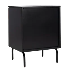Nightstands-Kirkland's Home And Black 2-Drawer Nightstand Brown