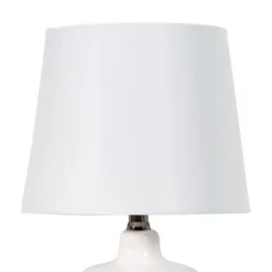 Table Lamps-Kirkland's Home And Bronze Ceramic Table Lamp White