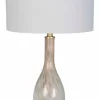 Table Lamps-Kirkland's Home And Gold Swirl Glass Table Lamps, Set Of 2 White
