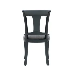 Dining Chairs-Kirkland's Home And Gray Linen Dining Chairs, Set Of 2 Black