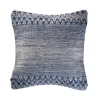 Pillows-Kirkland's Home And Ivory Textured Wavy Accent Pillow Blue