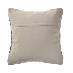 Pillows-Kirkland's Home And Ivory Textured Wavy Accent Pillow Blue