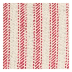 Pillows-Kirkland's Home And Natural Ticking Stripe Pillow Red