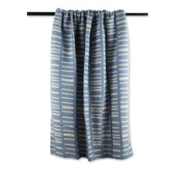 Blankets & Throws-Kirkland's Home And White Urban Throw Blue