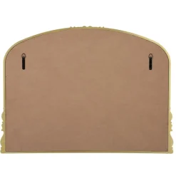 Decorative Mirrors-Kirkland's Home Antique Baroque Arched Wall Mirror Gold