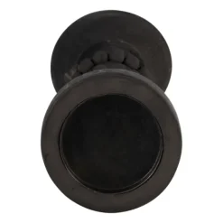 Candle Holders-Kirkland's Home Antique Beaded Column Candle Holder, 13 In. Black