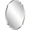 Decorative Mirrors-Kirkland's Home Antique Bronze Curved Wall Mirror