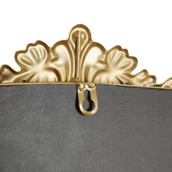 Decorative Mirrors-Kirkland's Home Antique Gold Metal Baroque Arch Wall Mirror