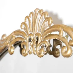 Decorative Mirrors-Kirkland's Home Antique Gold Metal Ornate Arch Wall Mirror