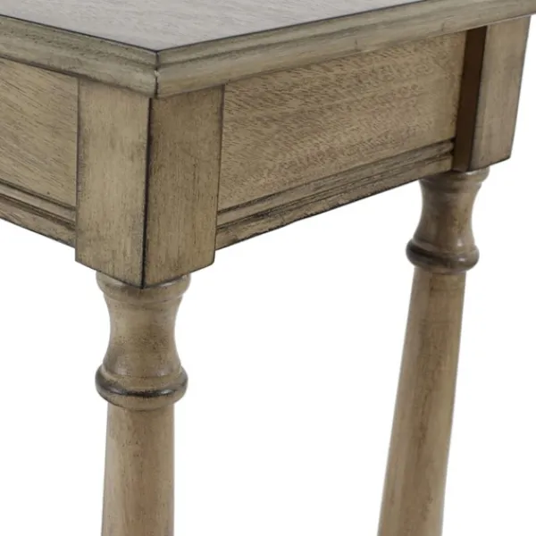 Console Tables-Kirkland's Home Antique Rectangular Console Table Brown