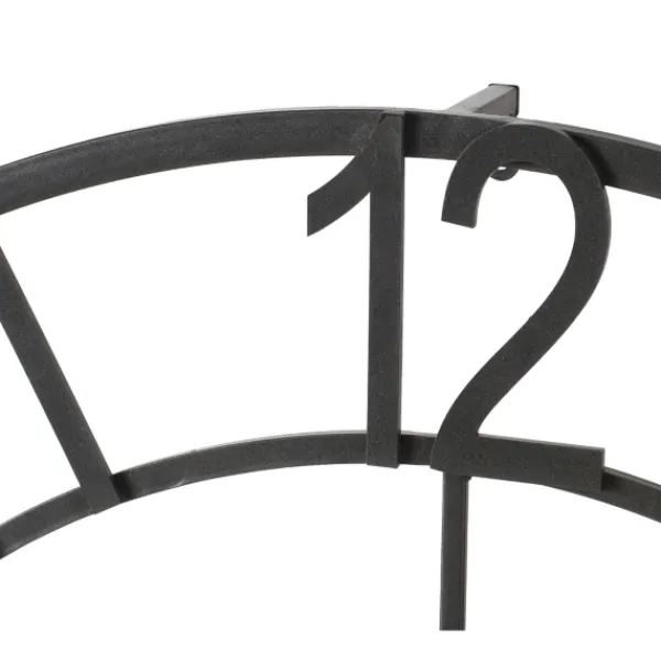 Clocks-Kirkland's Home Antique Rusted Iron Gearwork Wall Clock