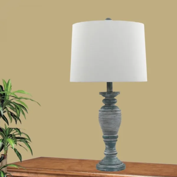 Table Lamps-Kirkland's Home Antique Spun Center Table Lamps, Set Of 2 Blue