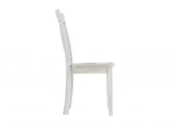Dining Chairs-Kirkland's Home Antique Washed Wood Dining Chairs, Set Of 2 White