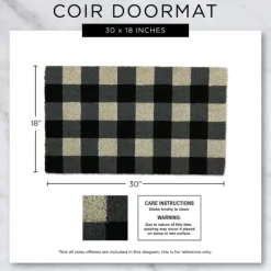 Doormats-Kirkland's Home Apple Hello Doormat Green