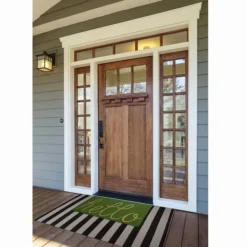 Doormats-Kirkland's Home Apple Hello Doormat Green