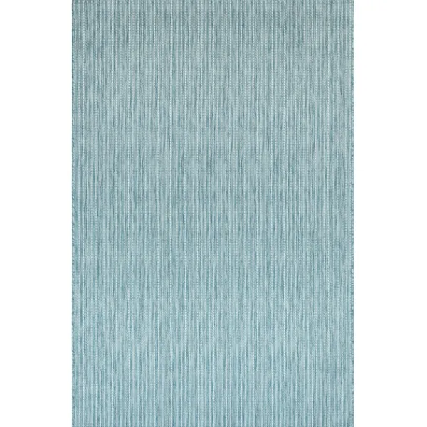 Outdoor Rugs-Kirkland's Home Aqua Intertwine Indoor/Outdoor Area Rug, 7X9 Blue