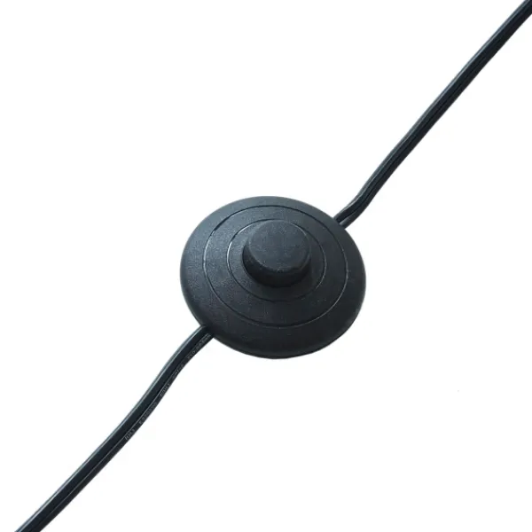 Floor Lamps-Kirkland's Home Arched Cone Shade Floor Lamp Black