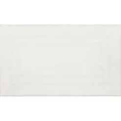 Bathroom Rugs-Kirkland's Home Arctic Plush Reversible Cotton Bath Mat, 34 In. White