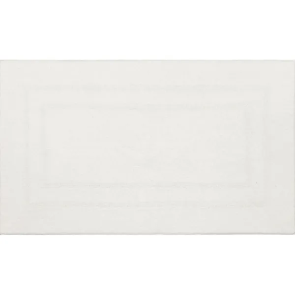 Bathroom Rugs-Kirkland's Home Arctic Plush Reversible Cotton Bath Mat, 34 In. White