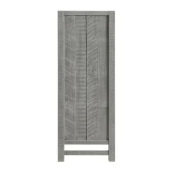 Dressers & Chests-Kirkland's Home Arden Wood 5-Drawer Chest Gray