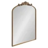 Decorative Mirrors-Kirkland's Home Arendahl Arched Mirror, 24X36 In. Gold
