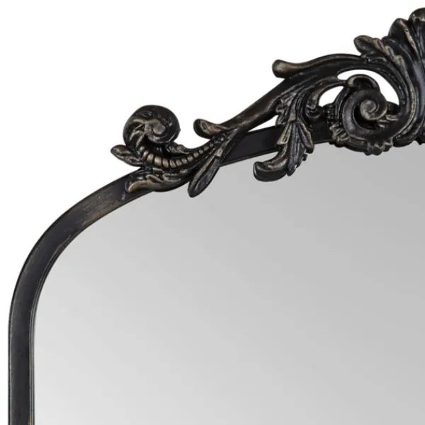 Decorative Mirrors-Kirkland's Home Arendahl Arched Mirror, 19X31 In. Black