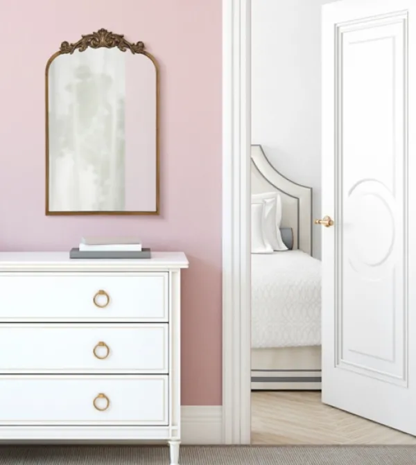 Decorative Mirrors-Kirkland's Home Arendahl Arched Mirror, 19X31 In. Gold