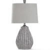 Table Lamps-Kirkland's Home Arther Aged Stone Table Lamp Tan