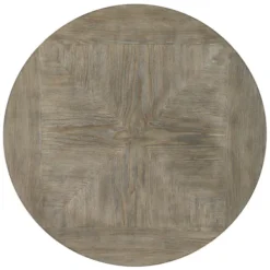 Accent & End Tables-Kirkland's Home Ash Round Nailhead Side Table Gray