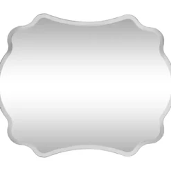Decorative Mirrors-Kirkland's Home Ashley Scallop Edge Beveled Mirror