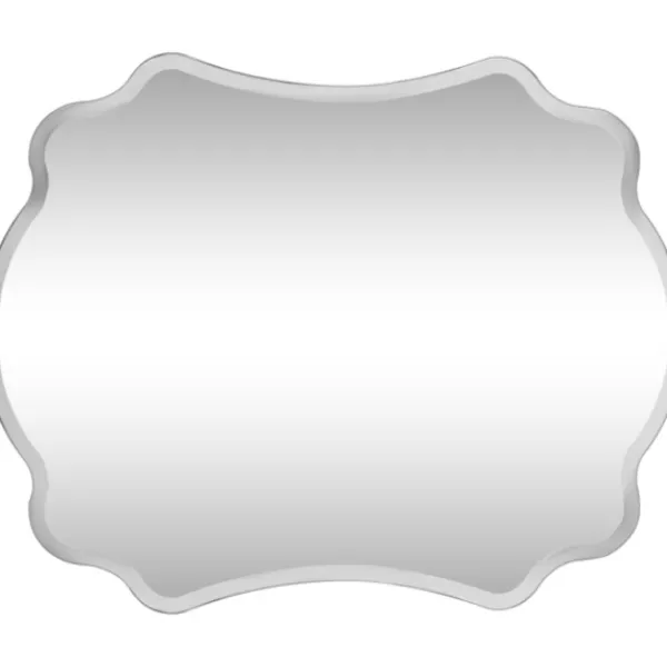 Decorative Mirrors-Kirkland's Home Ashley Scallop Edge Beveled Mirror